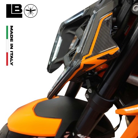 Pegatinas 3D Moto Protección delantera compatible con KTM 1390 Super Duke R 2024