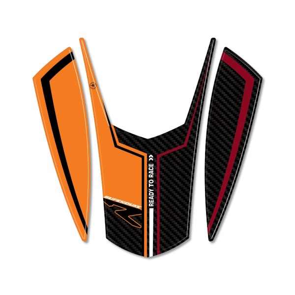Adesivi Protezioni Parafango Anteriore compatibili con KTM 1390 Super Duke R