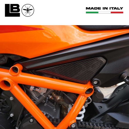 Motorbike frame protection stickers compatible with KTM 1390 Super Duke R 2024