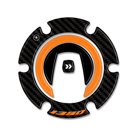 Adesivo 3D Protezione Tappo Serbatoio compatibile con KTM 1390 Super Duke R 2024