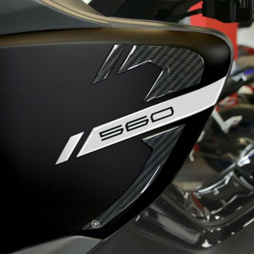 2 3D GEL ADHESIVOS CARENE PIEZAS scooter compatible YAMAHA TMAX 560 2020-21