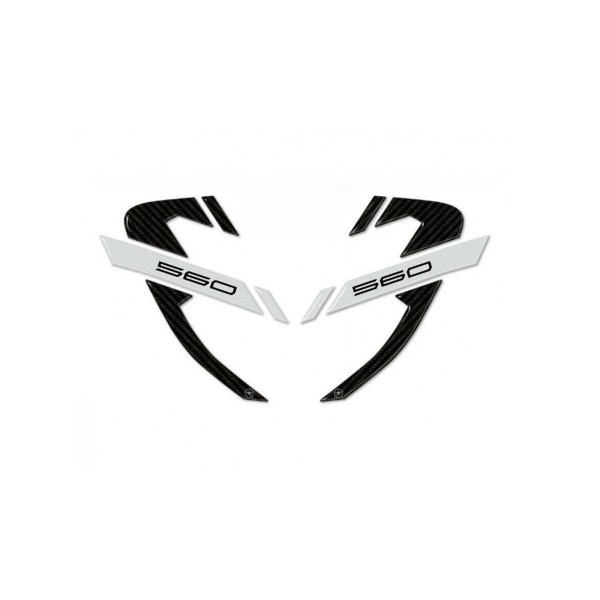 2 3D GEL ADHESIVOS CARENE PIEZAS scooter compatible YAMAHA TMAX 560 2020-21