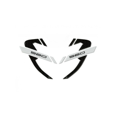 2 3D GEL ADHESIVES CARENE PARTS Scooter kompatibel YAMAHA TMAX 560 2020-21