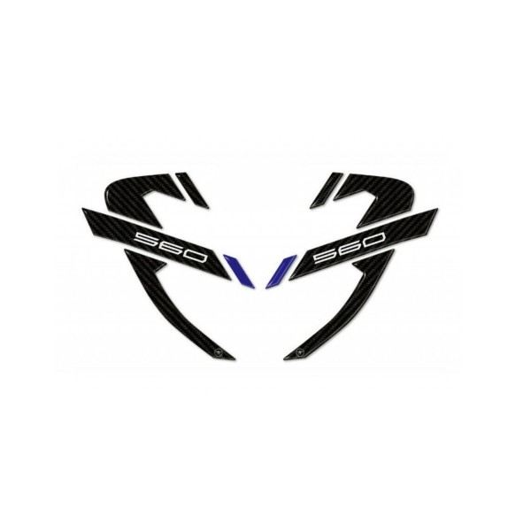 2 3D GEL ADHESIVOS CARENE PIEZAS scooter compatible YAMAHA TMAX 560 2020-21