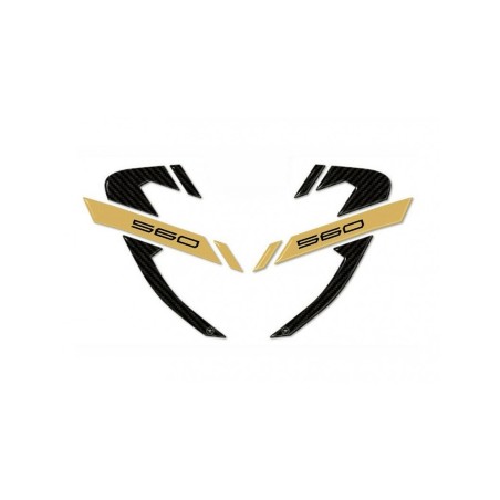 2 ADESIVI gel 3D PARASPIGOLI CARENE scooter compatibili YAMAHA TMAX 560 2020-21