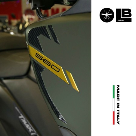 2 3D GEL ADHESIVOS CARENE PIEZAS scooter compatible YAMAHA TMAX 560 2020-21