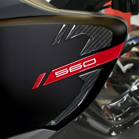 2 3D GEL ADHESIVOS CARENE PIEZAS scooter compatible YAMAHA TMAX 560 2020-21