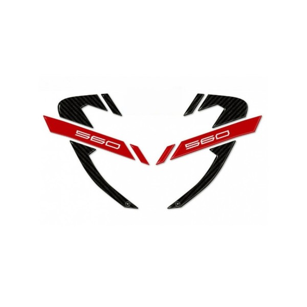 2 3D GEL ADHESIVOS CARENE PIEZAS scooter compatible YAMAHA TMAX 560 2020-21