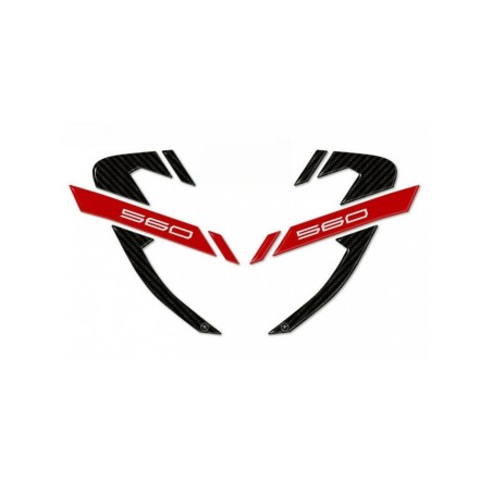 2 3D GEL ADHESIVOS CARENE PIEZAS scooter compatible YAMAHA TMAX 560 2020-21