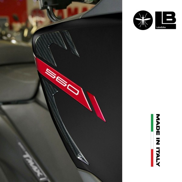 2 3D GEL ADHESIVES CARENE PARTS Scooter kompatibel YAMAHA TMAX 560 2020-21