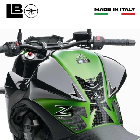 Kit Adesivi 3D gel protezioni carbonio per moto compatibili Z800 Kawasaki Z 800