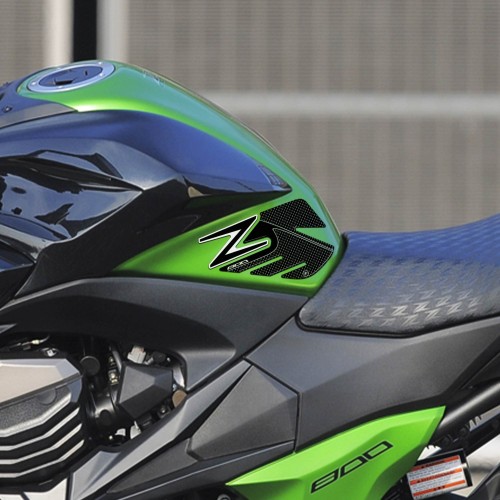 Side protectors z800 tank stickers compatible with Kawasaki carbon motorbike