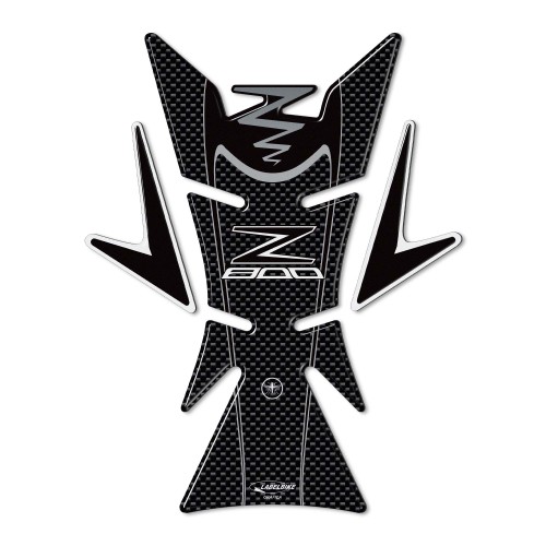 Sticker 3D Protecteur de réservoir moto Compatible avec Z800 Kawasaki Z 800 carbon 2
