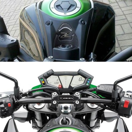 Protezione Piastra Forcella + Chiave Moto Z 800 Compatibile Per Kawasaki Z800