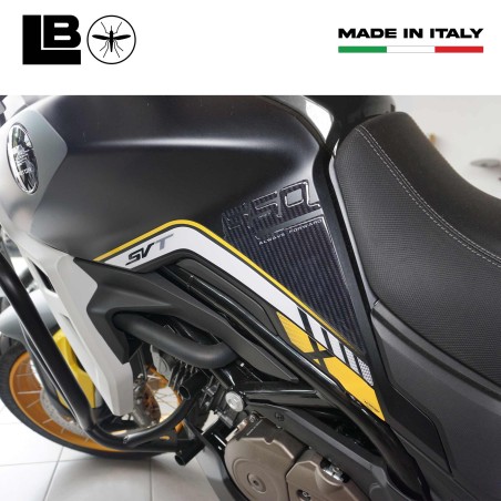 3D Stickers Tank Side Protectors compatible with QJ Motor SVT 650 X