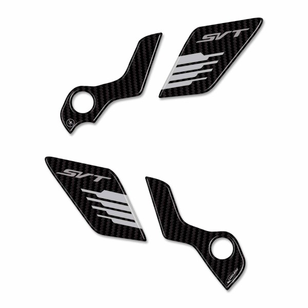 Stickers 3D repose-pieds moto compatibles avec QJ Motor SVT 650 X