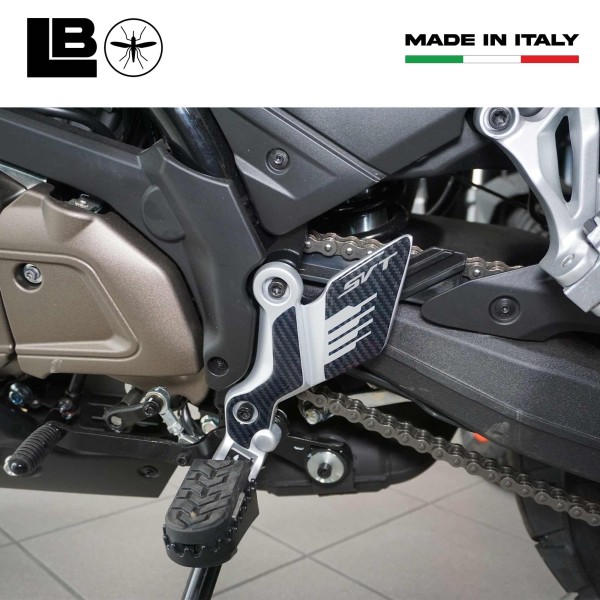 3D Stickers motorbike footrests compatible with QJ Motor SVT 650 X