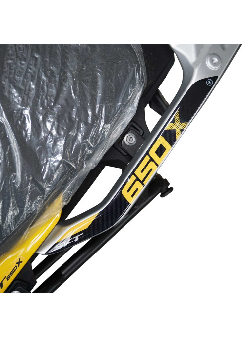 3D Stickers Passenger Handles compatible with QJ Motor SVT 650 X