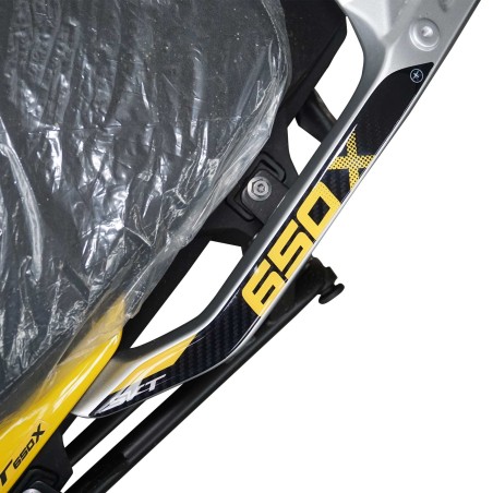 3D Stickers Passenger Handles compatible with QJ Motor SVT 650 X