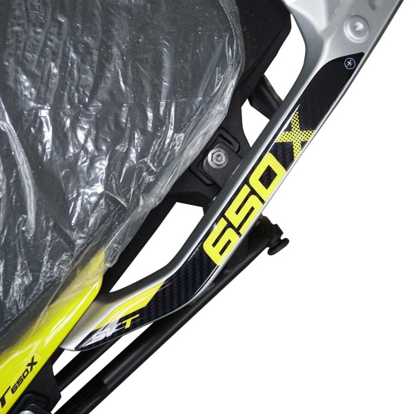 3D Stickers Passenger Handles compatible with QJ Motor SVT 650 X