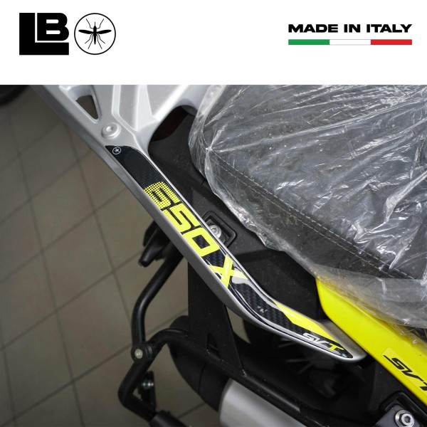 3D Stickers Passenger Handles compatible with QJ Motor SVT 650 X