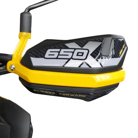 Pegatinas de Resina 3D Protección Guardamanos Motocicleta compatible con QJ Motor SVT 650 X