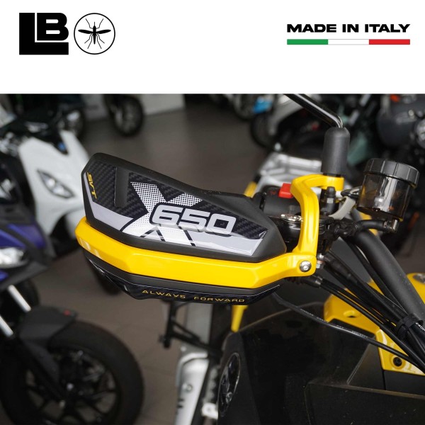 Pegatinas de Resina 3D Protección Guardamanos Motocicleta compatible con QJ Motor SVT 650 X