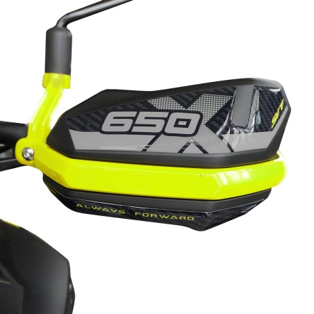 Autocollants 3D en résine Protection garde-mains 3D compatible avec QJ Motor SVT 650 X