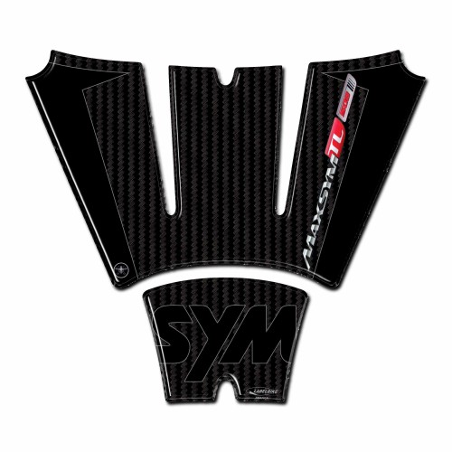 Adesivo Gel 3D Protezione Pedana scooter compatibile con Sym Maxsym TL 508 2