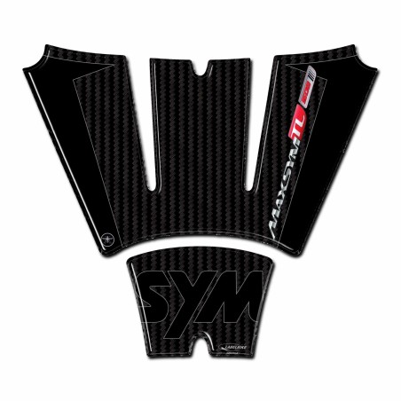 Gel Adhesivo 3D Protección Estribo Scooter compatible con Sym Maxsym TL 508