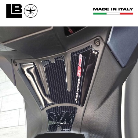 Gel Adhesivo 3D Protección Estribo Scooter compatible con Sym Maxsym TL 508