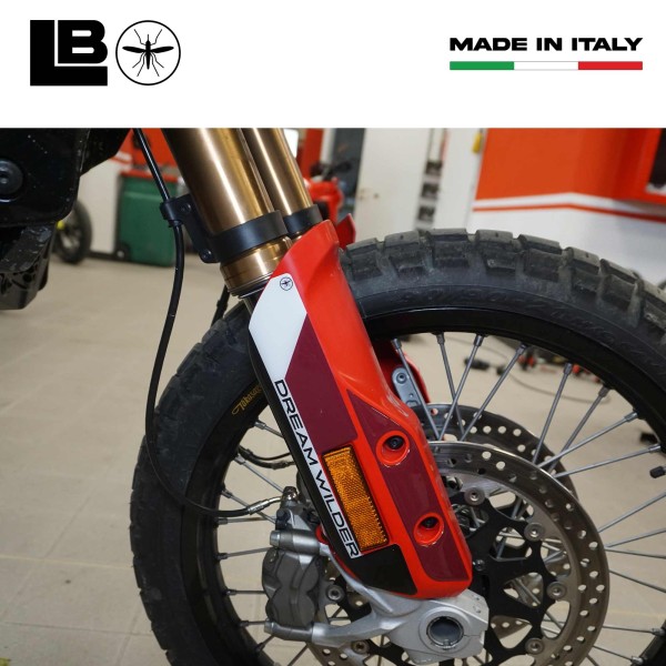 Stickers 3D mudguard protection compatible with Ducati DesertX Rally