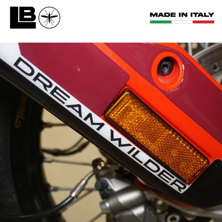 Adesivi 3D Protezione parasteli parafango compatibili con Ducati DesertX Rally