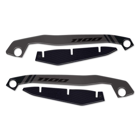 Aufkleber 3D Handschützer Motorrad kompatibel mit Honda Africa Twin 2024