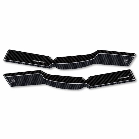 2 ADHESIVES 3D GEL RESINE pour POIGNÉES compatibles pour MOTOCYCLE HONDA AFRICA TWIN