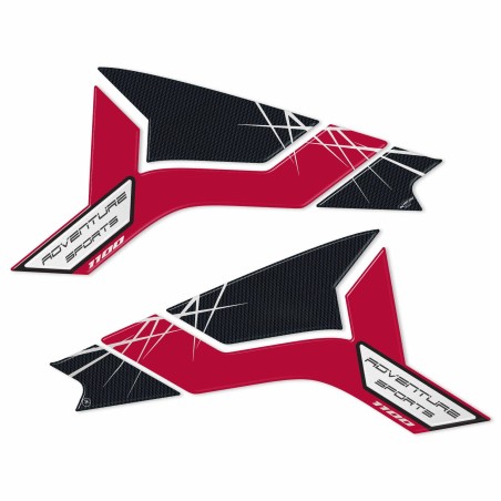 2 protections latérales 3D GEL x MOTOCYCLE compatible HONDA AFRICA TWIN ADVENTURE 1100