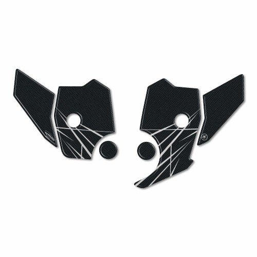 Kit 3D Gel Fersenschützer Aufkleber Kompatibel Honda Africa Twin 1100 L