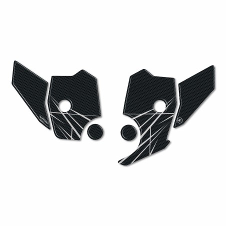 Kit Protecteur de talon 3D Gel Stickers Compatible Honda Africa Twin 1100 L