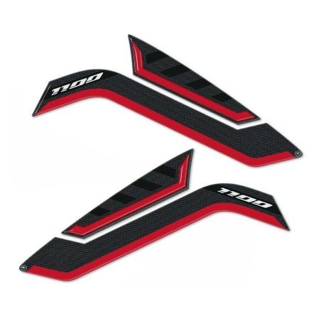 2 PROTECTORES LATERALES GEL MOTO compatibles HONDA AFRICA TWIN 1100 L a partir de 2020