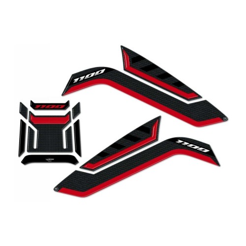 KIT 3 ADHESIFS 3D TANK compatibles HONDA AFRICA TWIN 1100 L à partir de 2020