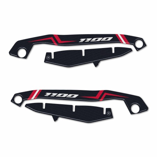 KIT ADESIVI 3D per PROLUNGHE PARAMANI MOTO compatibili HONDA AFRICA TWIN 1100 L