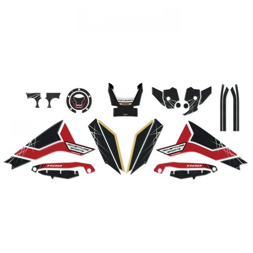 Complete 3D ADHESIVES KIT for MOTORCYCLE compatible HONDA AFRICA TWIN ADVENTURE 1100 L