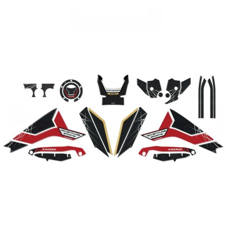 Komplettes 3D ADHESIVES KIT für MOTORRAD kompatibel HONDA AFRICA TWIN ADVENTURE 1100 L