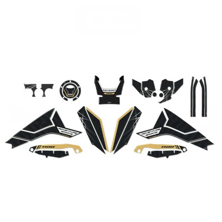KIT ADHESIFS 3D complet pour MOTOCYCLE compatible HONDA AFRICA TWIN 1100 L ADVENTURE Sport