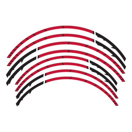 BANDES ADHÉSIVES POUR JANTES MOTO COMPATIBLES HONDA AFRICA TWIN 1000 L - 1100 L