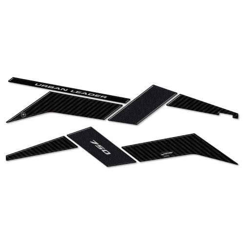 Stickers 3D Protecteurs de bras oscillant arrière compatibles avec Honda Forza 750 2021