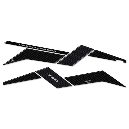 Stickers 3D Protecteurs de bras oscillant arrière compatibles avec Honda Forza 750 2021