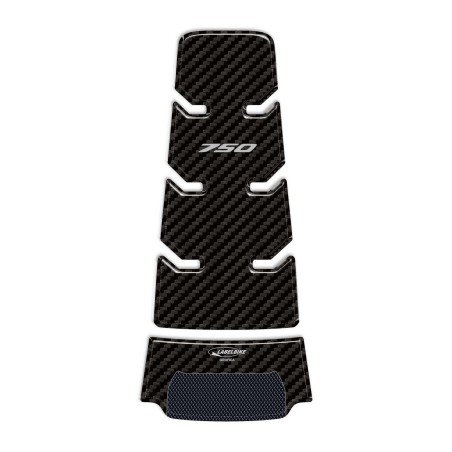 Pegatina de protección de la puerta del depósito 3D de resina compatible Honda Forza 750