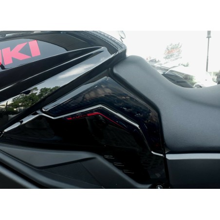 Stickers Motorcycle side protectors compatible with Suzuki Katana 2019-23 Red