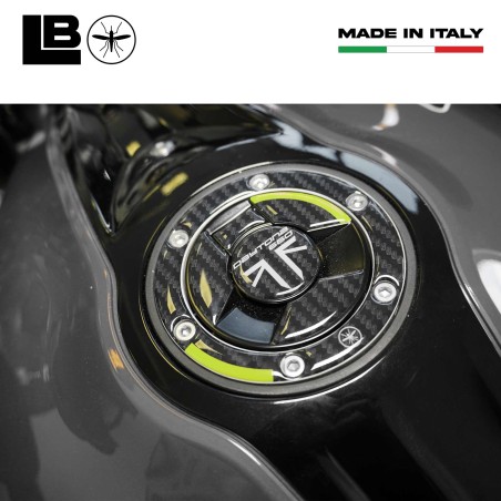 Adesivo 3D Tappo Serbatoio moto compatibile con Triumph Daytona 660 2024
